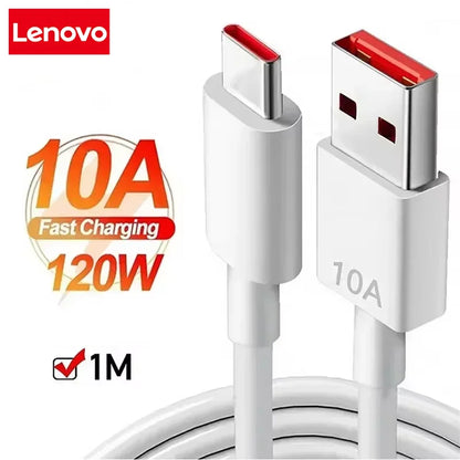 Lenovo Solar Power Bank 200000mAh Large Capacity Mobile Power Fast Charging Battery With Dual USB 4-Cables For iPhone Samsung