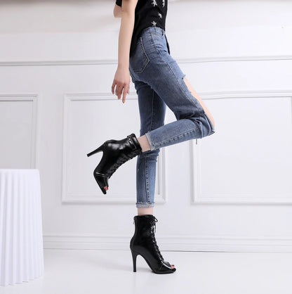Women's 2020 Brand Party Boots Women's Sexy Stilettos High Heels Footwear Women Latin Dance Heels Shoes Latin 2020 For Ballroom