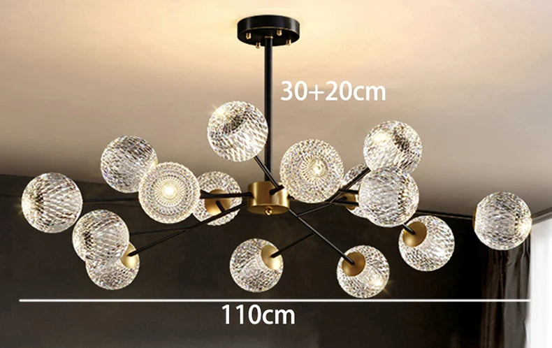 Modern home decor led lights pendant light lamps for living room Chandeliers for dining room hanging light indoor lighting