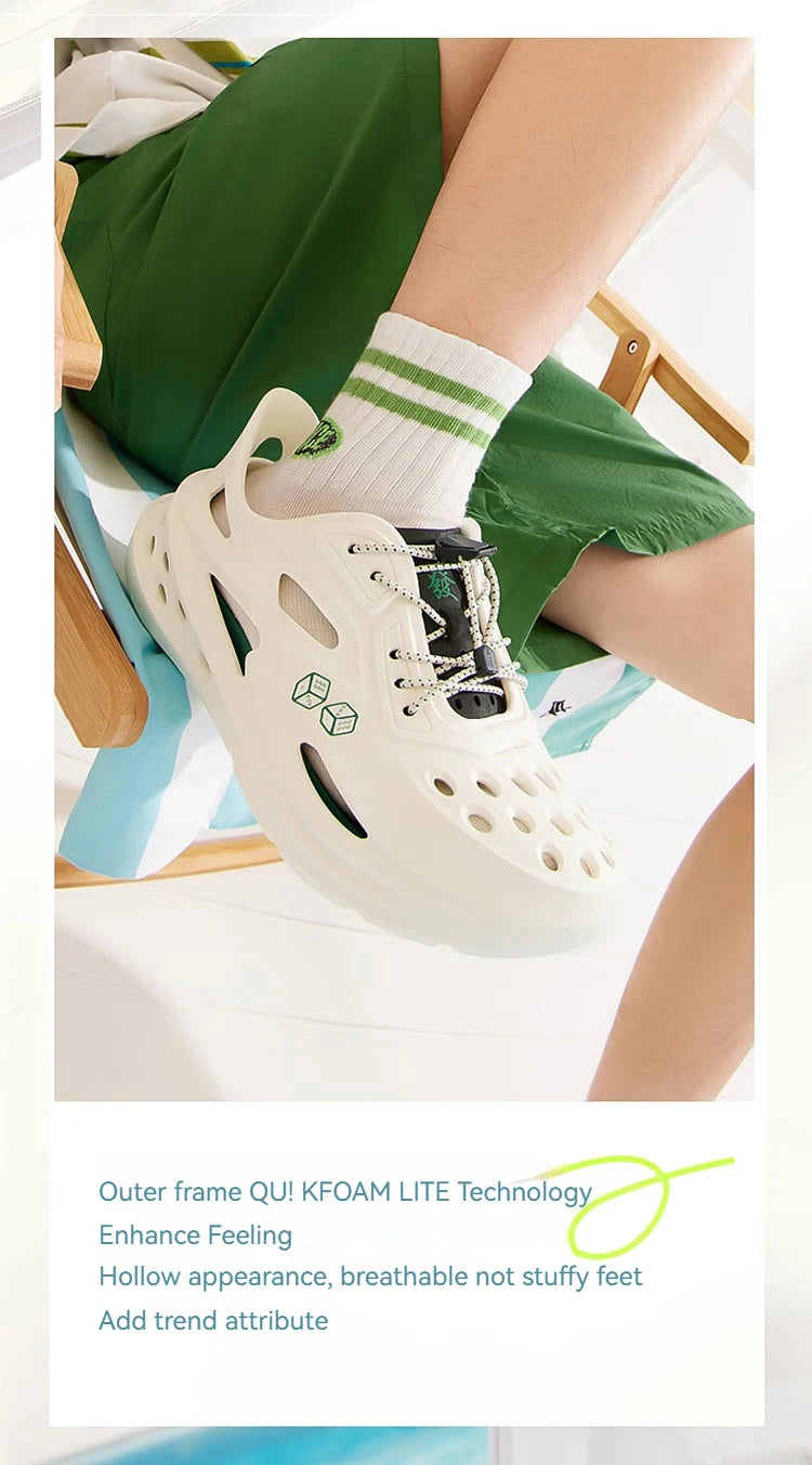361 Degrees BIG3 Men'S Women's Sports Slippers Summer Outdoor Non-Slip Detachable Beach Casual Sandals And Slippers 672426717
