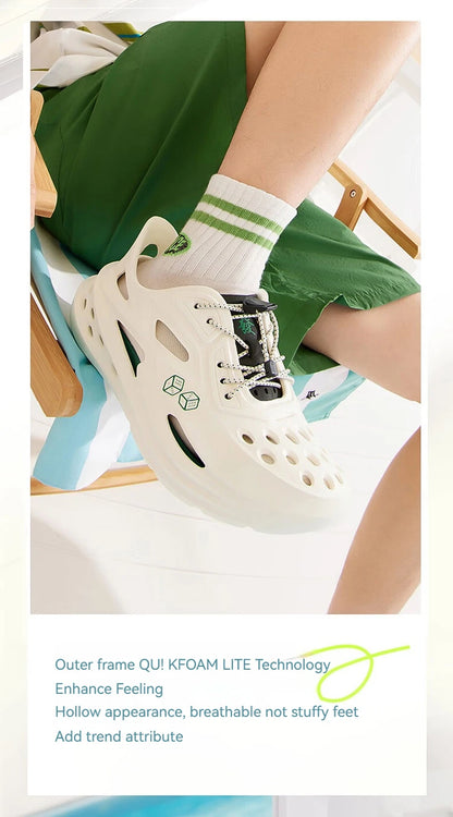 361 Degrees BIG3 Men'S Women's Sports Slippers Summer Outdoor Non-Slip Detachable Beach Casual Sandals And Slippers 672426717
