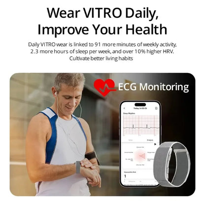 Men Smart Watch ECG Health Blood Pressure Sleep Monitor Fall Detection Bluetooth Smart Bracelet Women Sport Band Fitness Tracker