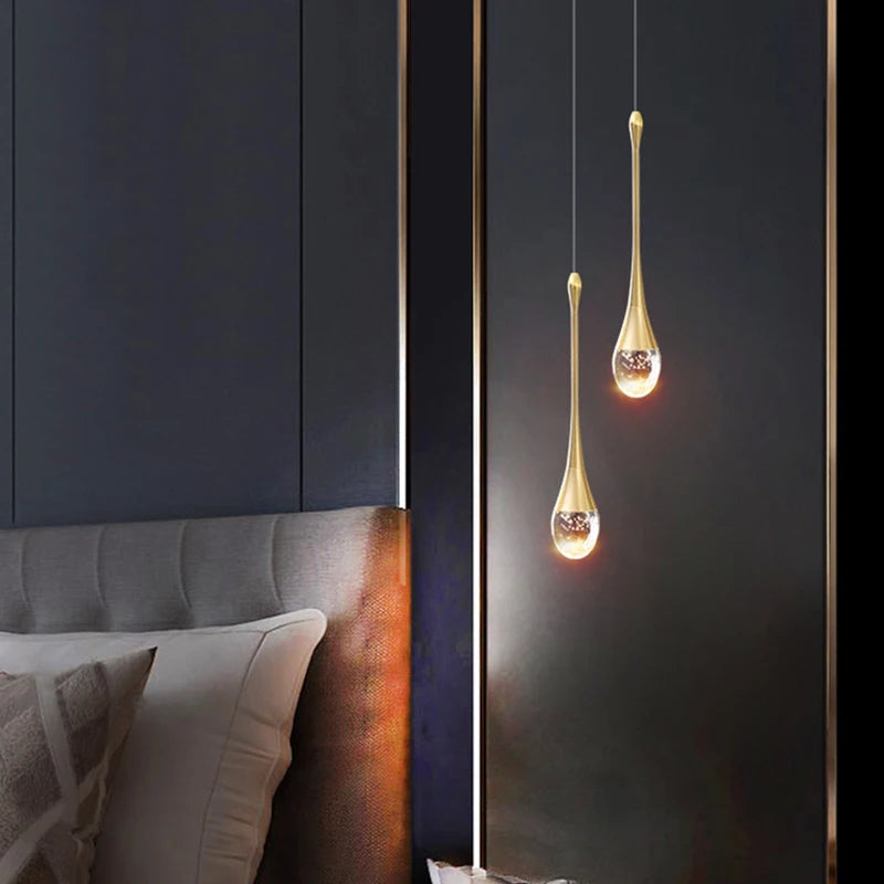 1 PC Modern home decor led lights Bedroom lamp bedside pendant light lamps led Chandeliers hanging light indoor lighting