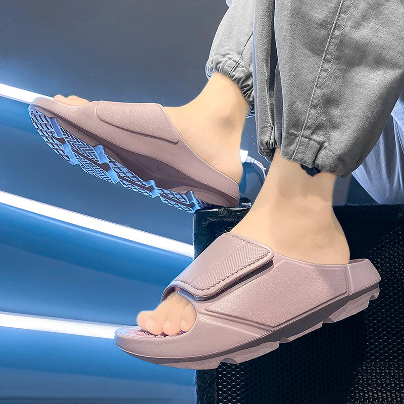 Outdoor Sandals Beach Casual Shoes New Summer Men Massage Slippers Sides Indoor Soft Sole Slides Men Flip-flops Men's Footwear