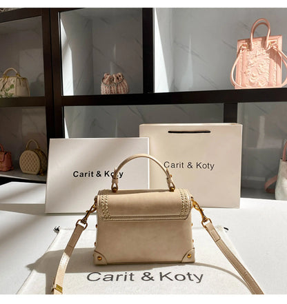 2025 Winter New in Handbags and Luxury Designer Bags for Party Popular and Delicate Square Make Up Handbag with Premium Leather