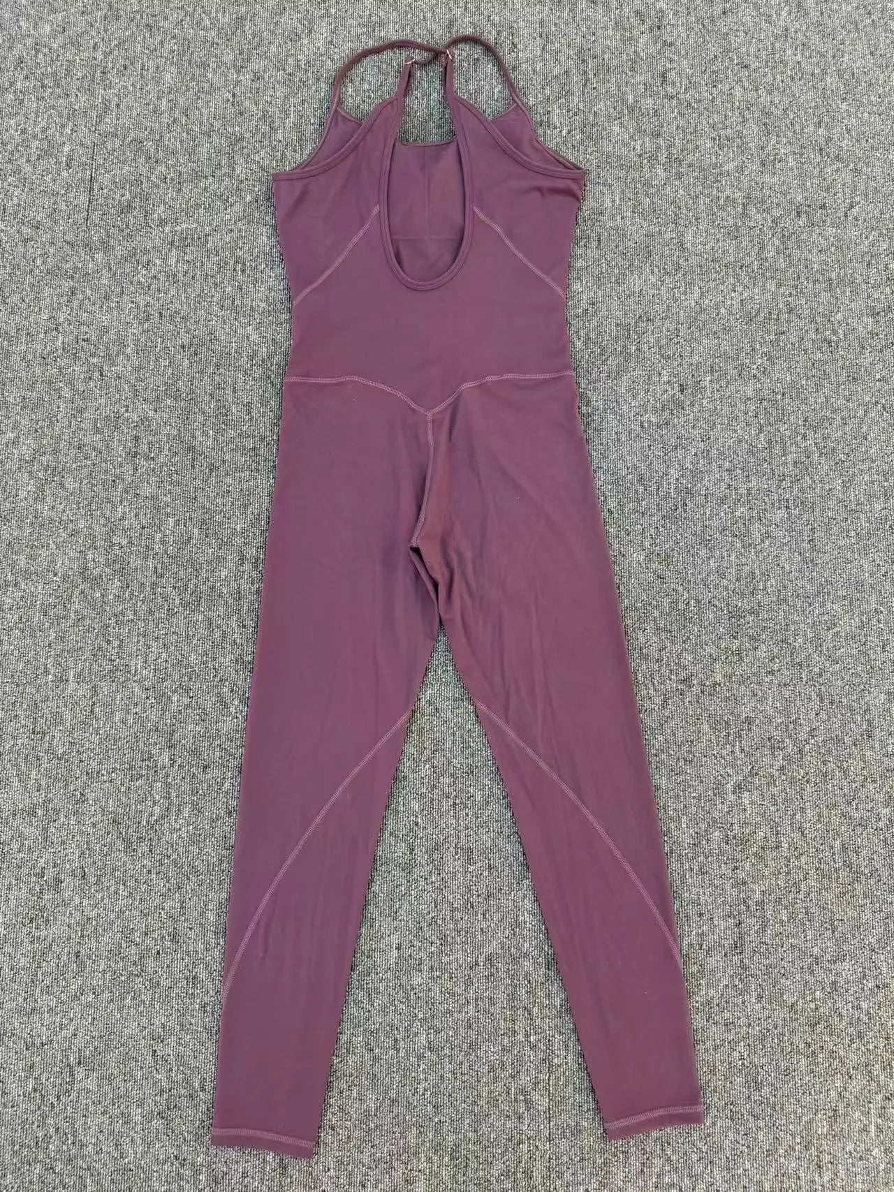 JUREN Fitness Jumpsuit Women Tracksuit Sports Playsuit Running One Piece Yoga Suit Scrunch Backless Set Rompers Gym Clothes