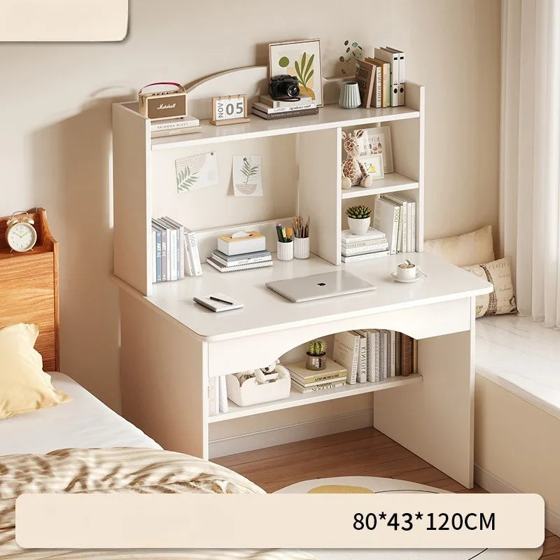 Home Desk Bookcase Integrated Simple Desktop Student Study Table Bedroom Dresser Locker Computer Desk