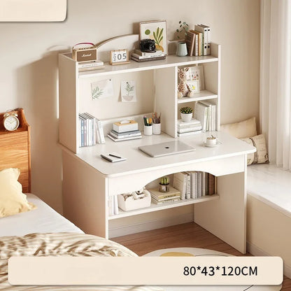 Home Desk Bookcase Integrated Simple Desktop Student Study Table Bedroom Dresser Locker Computer Desk