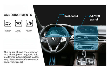 LED Light Electronic Compass, High Precision Pivoting Navigation Compass for Boat Car Marine Use