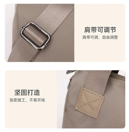 Ladies Lightweight Shoulder Bag Waterproof Nylon Handbag for Commuter Work Casual Crossbody Bags for Women Messenger Bag