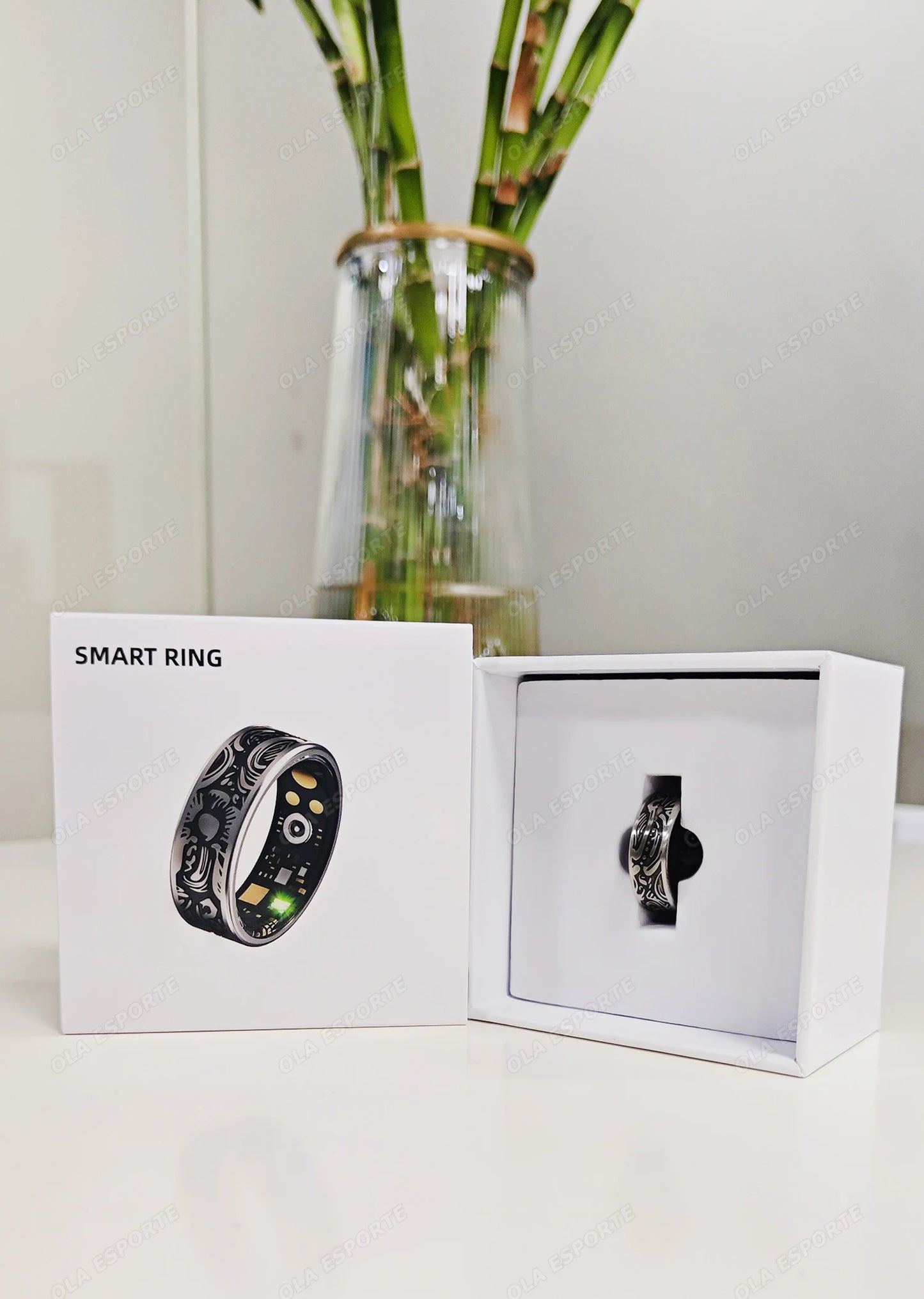 2026 Smart Ring Heart Rate Blood Pressure Blood Oxygen Sleep Monitoring Step Counting Activity Tracking Shared Waterproof Ring