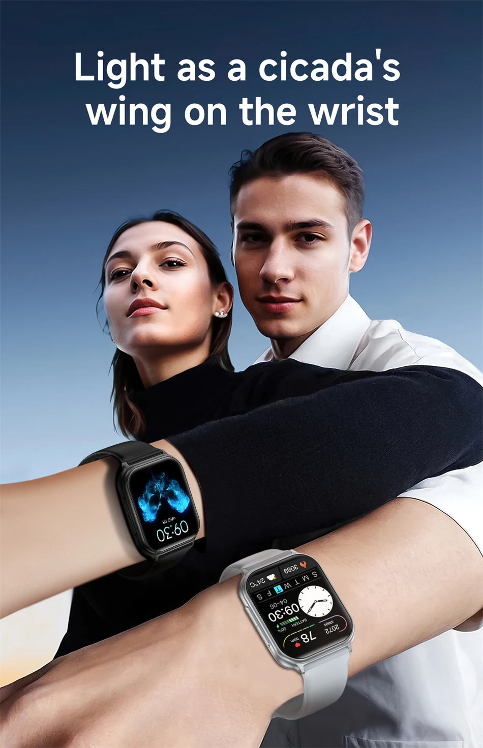 2026 New Smartwatch Women Sports Fitness Track IP68 Waterproof Built-in 24H Heart Rate Bluetooth Call Ladies Fashion Smartwatch