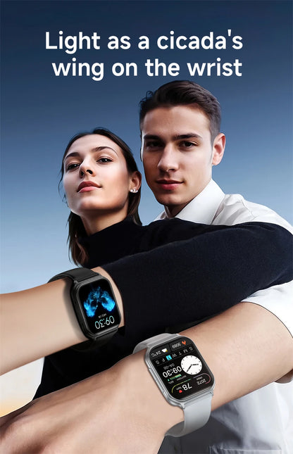 2026 New Smartwatch Women Sports Fitness Track IP68 Waterproof Built-in 24H Heart Rate Bluetooth Call Ladies Fashion Smartwatch