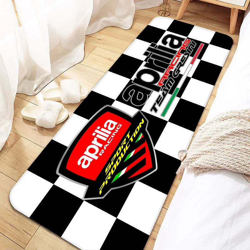 Motorcycle A-aprilias Door Mat Entrance Non-slip Doormat Washable Kitchen Carpet Living Room Hallway Rugs Bathroom Bath