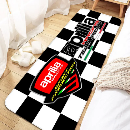 Motorcycle A-aprilias Door Mat Entrance Non-slip Doormat Washable Kitchen Carpet Living Room Hallway Rugs Bathroom Bath