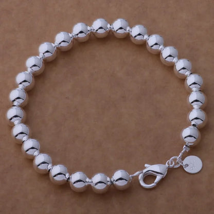 925 Sterling Silver Bracelet Heart High Quality Romance Chain For Woman Men Fashion Engagement Party Wedding Jewelry Gift