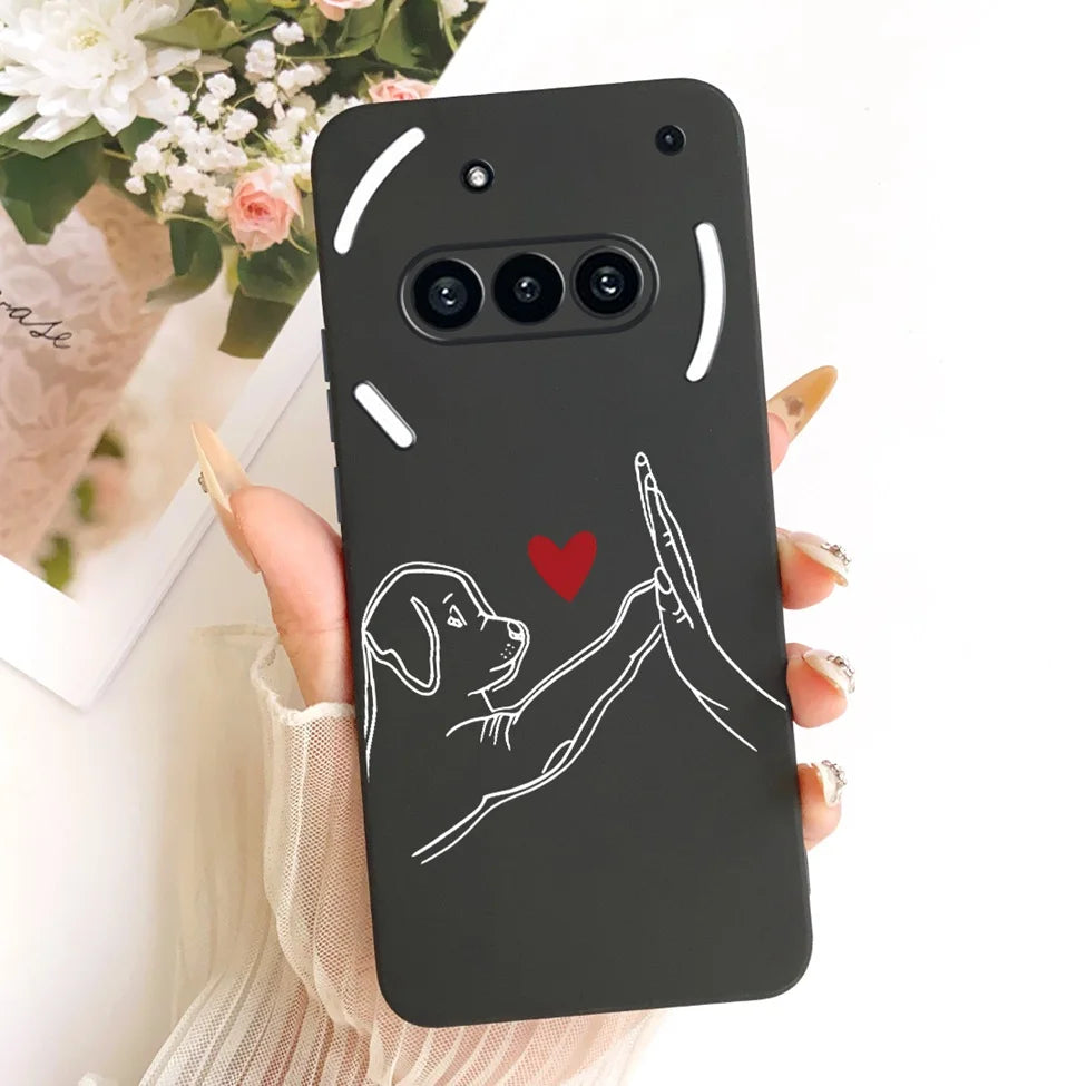 Casing For Nothing Phone (3a) A059 Cover For Nothing Phone 3a Case Silicone Cute Cat Fashion Butterfly Funny Painted