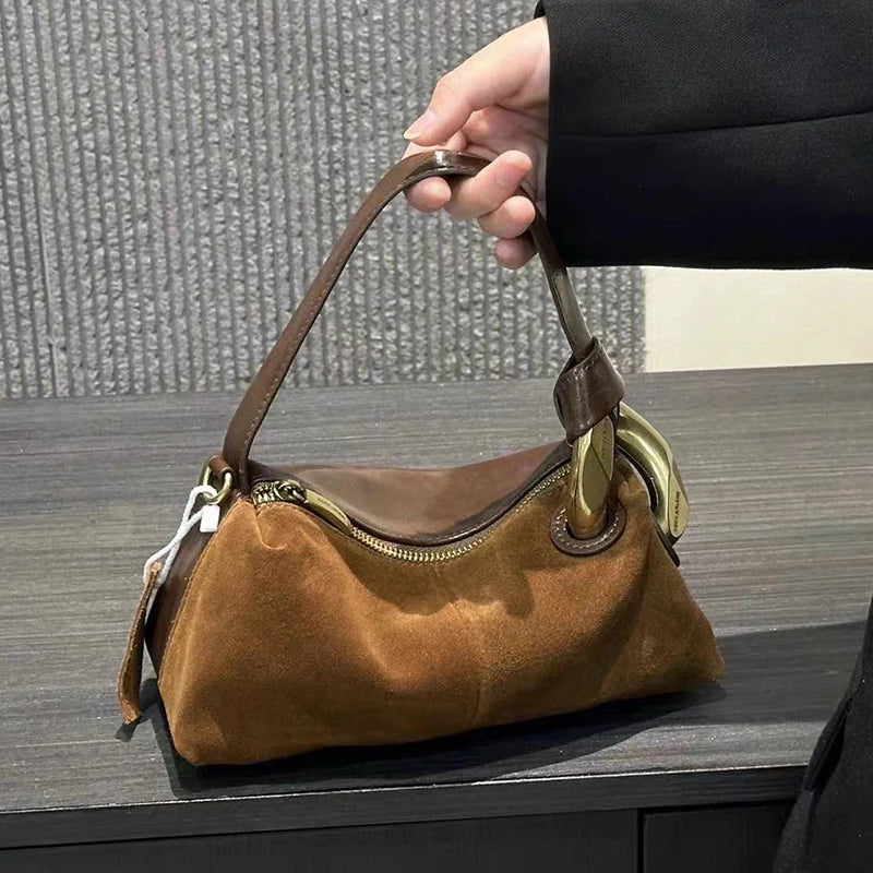 Fashion Shoulder Bag for Women Faux Suede Leather Female Handbags small ladies messenger Crossbody Bags Sac A Main bolsos