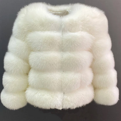 Winter Women's Cold Coat Top Fox Jackets For Women clothing Natural Real fox Fur Jacket Coats For Women Fur Jacket In Promotion