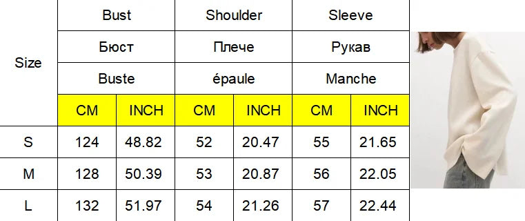 Casual Knitted Sweater Round Neck Open Back Long Sleeves Loose Pullover 2026 Autumn Fashion Daily Versatile Cardigan Top Outfit