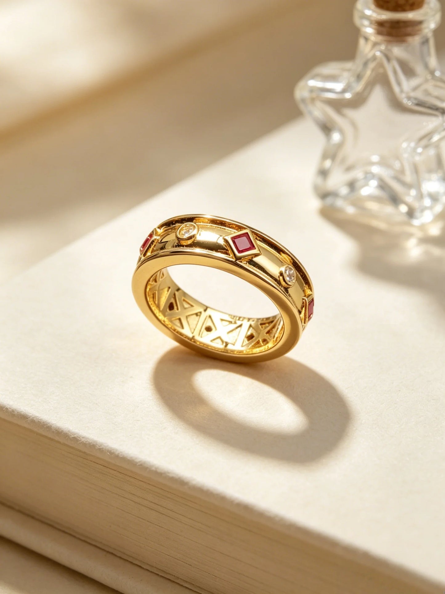 2026 DYUH Original New Product Fashion R100-115 Ring Women's High Quality Jewelry Romantic Versatile Christmas Gift