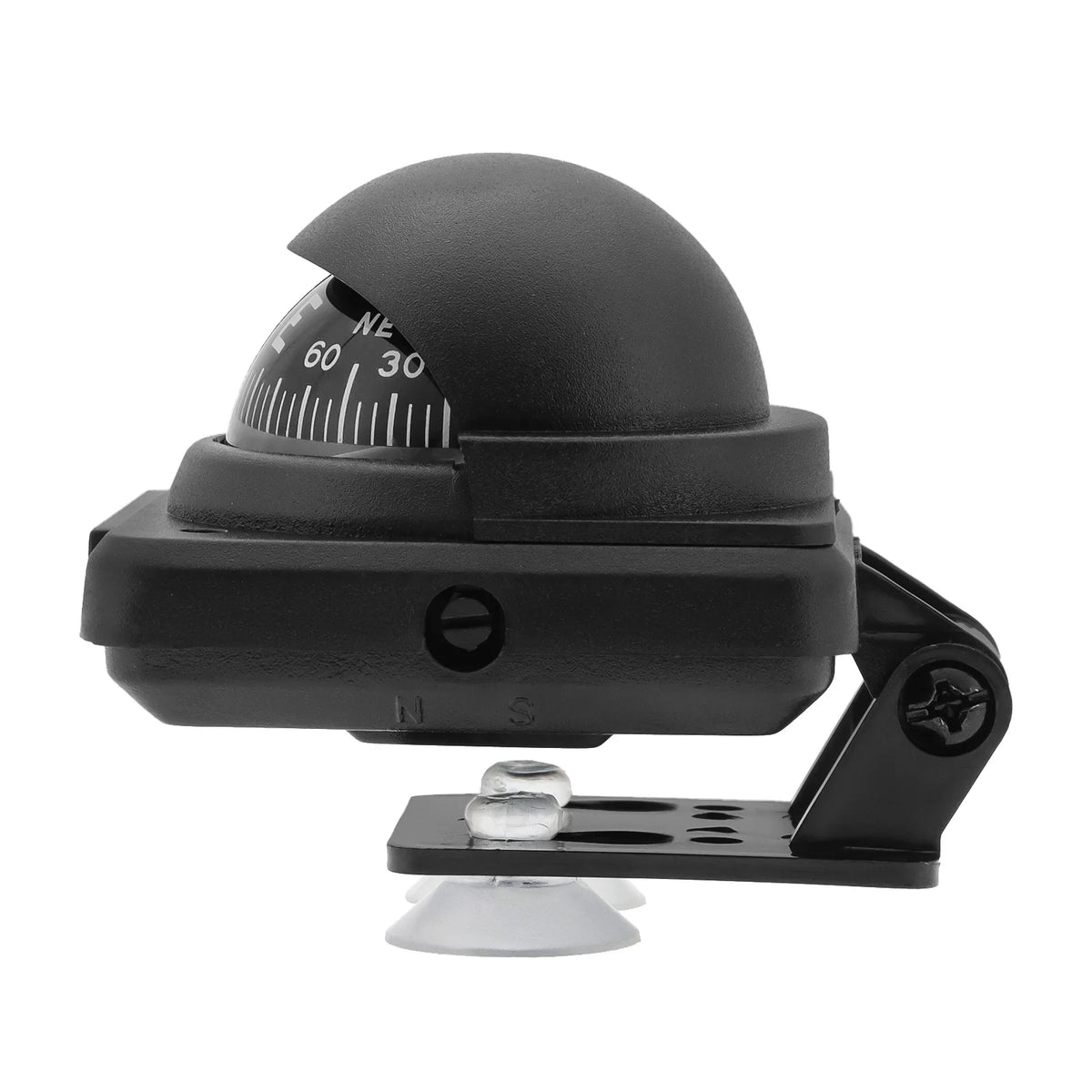AD Universal Compass Mini Navigation Compass Rotary Adjustable Spherical Dashboard Guide Compass For Boat Vehicle Accessories