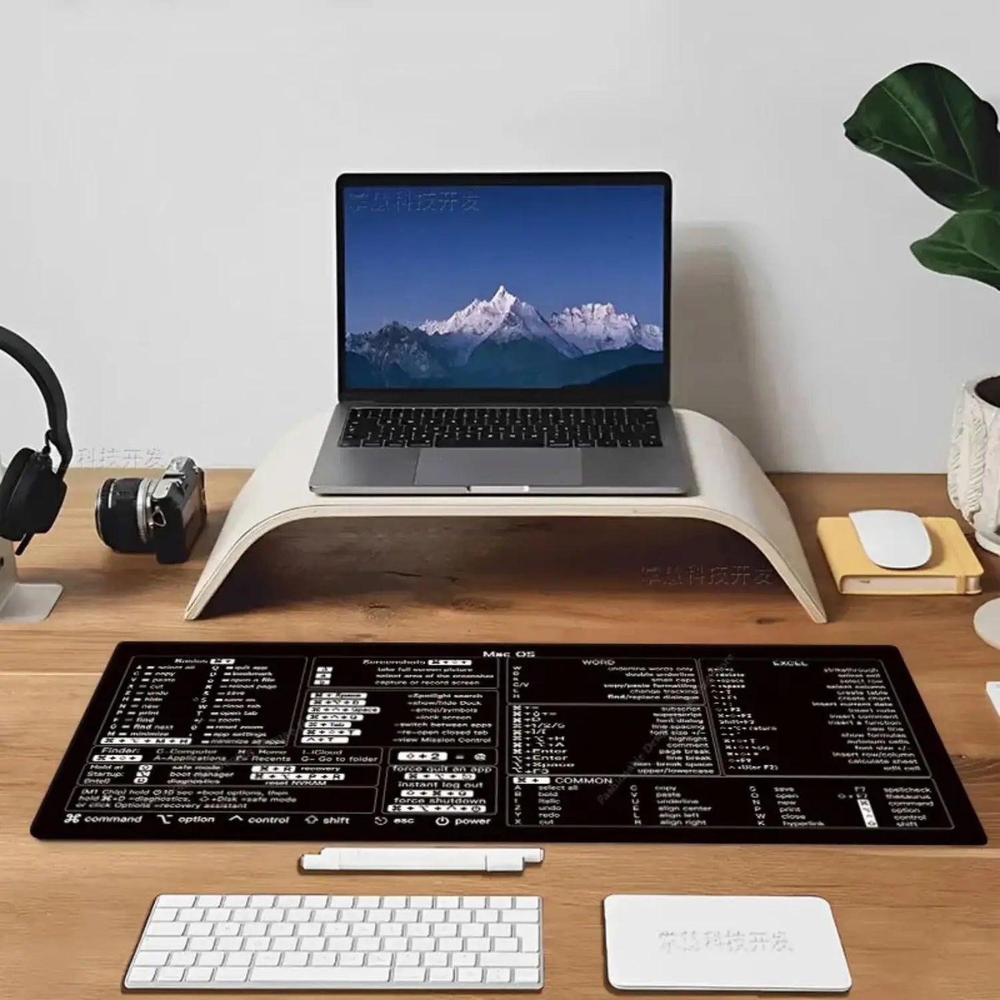For MAC OS Cheat Sheet Mouse Pad Large For Word Excel Shortcuts Keyboard  Mat Office User Mousepad Candlestick Patterns Desk