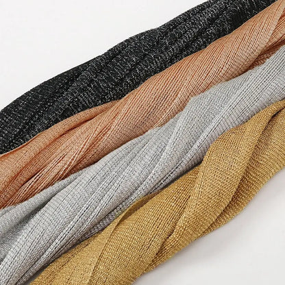 Summer Sun Protection Scarf Gold Silver Tassels Wedding Scarf Elegant Temperament Dresses Shawls for Women