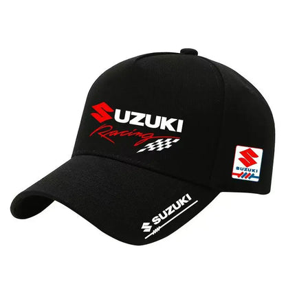 Suzuki motorcycle GSX racing hat, outdoor motorcycle cycling competition duckbill hat, summer cotton sunshade hip-hop hat