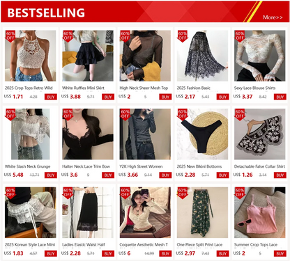 2026 Crop Tops Retro Wild Hollow Perspective Tassel Sexy Spaghetti Strap Tanke Top Women Built In Bra New Back Lace Halter Neck