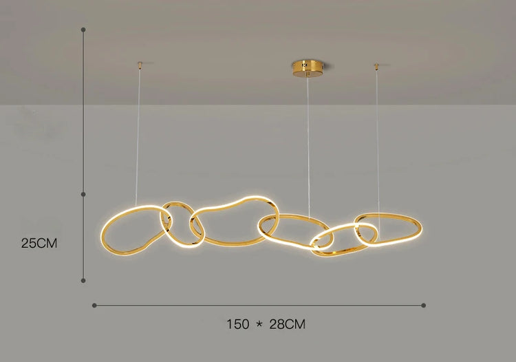 Nordic home decor dining room Pendant lamp lights indoor lighting Ceiling lamp hanging light Chandelier lamps for living room