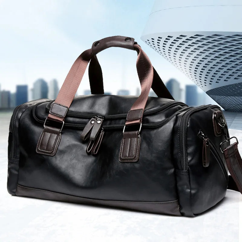 Tilorraine 2025 new men's travel bag, handbag, shoulder large capacity bag can hold shoes