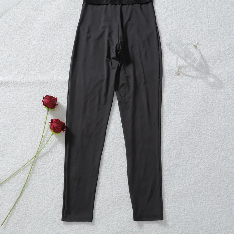 Cougar Lingeries Femme Ultra Hot Sexy Intimate Patchwork Jumpsuit Slim Sheer Mesh Onepiece Dance Clubwear Spicy Girls' Outfits