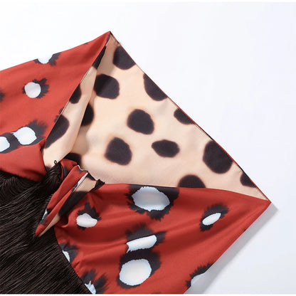 Fashion Vintage Printed Tassel Square Scarf Women Fringe Patchwork Shawl Waist Seal Accessories 2026 Spring Summer Street Shawls