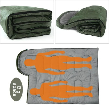 Portable Envelope Sleeping Bag Lightweight Warm Outdoor Camping Sleep Sack for Hiking Travel Backpacking Tent Spring Autumn