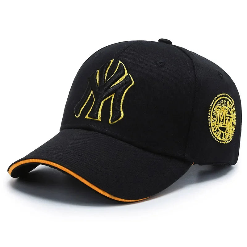 1PC Unisex Casual Baseball Caps Letter Embroidery Hip-hop Hats Spring Autumn Outdoor Adjustable Trucker Caps Sunscreen Hat