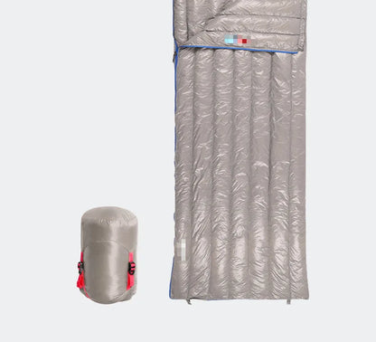 Ultra Lightweight Unisex Down Camping Sleeping Bag with Waterproof and Portable Compression Storage, Suitable for Travel and Hik