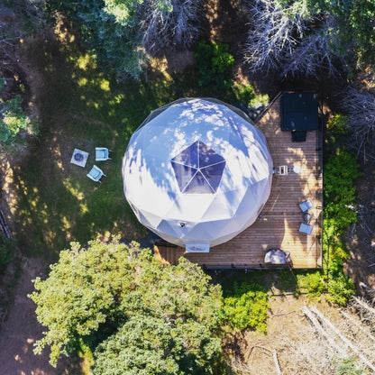 Luxury Geodesic Dome Tent for Boutique Resort Hotel Glamping Accommodation Custom Outdoor Living Space Eco Tourism Solution