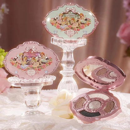 Flower Knows Set Midsummer Fairytales Make up Gift Box Eye Brow Palette Powder Blusher Eyebrow Concealer Lipgloss For Women