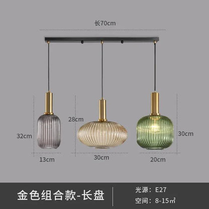 Modern LED Nordic Glass Pendant Lights Fixtures Bedroom Dinning Living Room Light Hanging Lamp Hanglamp Luminaire