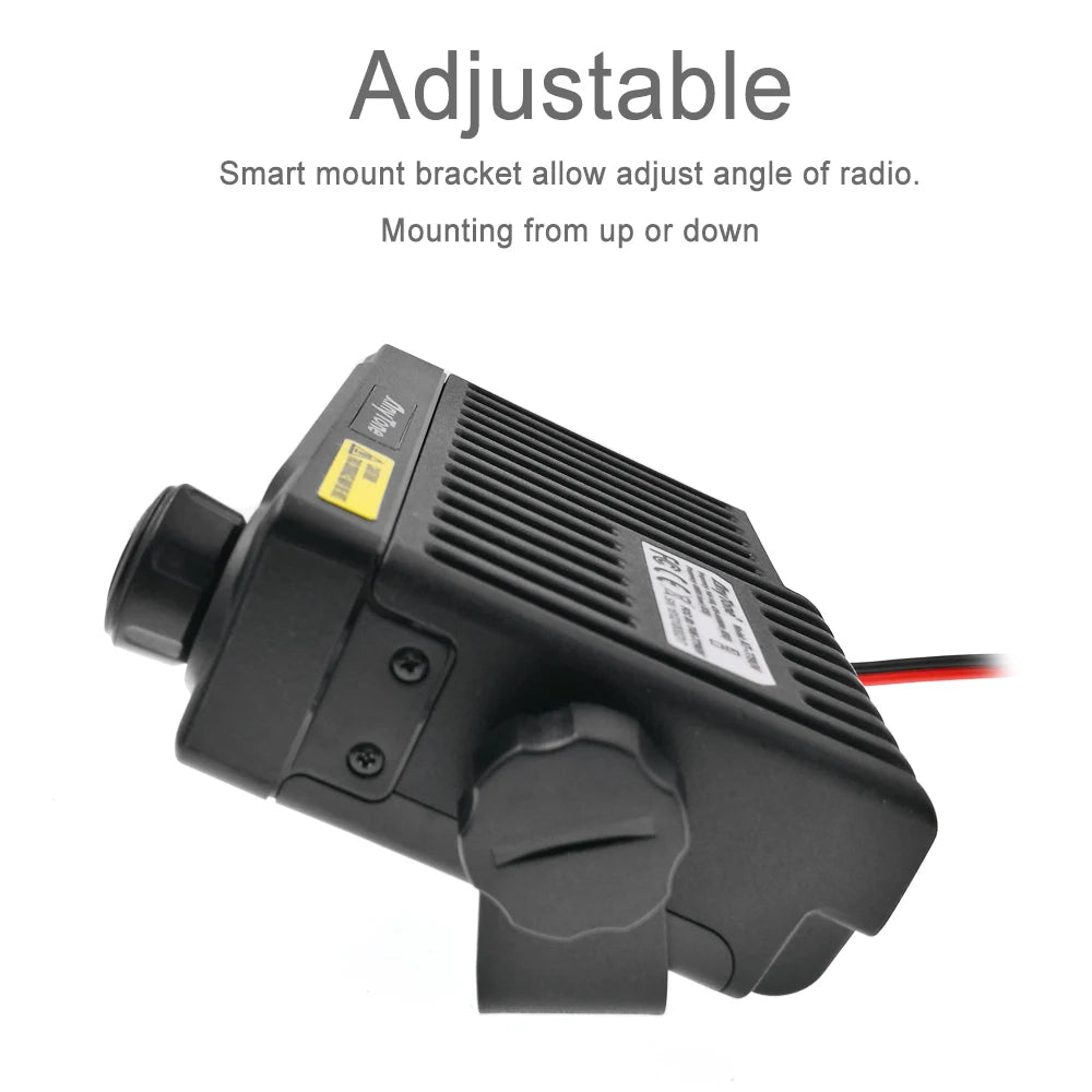 New AnyTone AT-779UV 20W Mini Car Walkie Talkie 500 Channels VOX VHF UHF Dual Band Amateur Radio