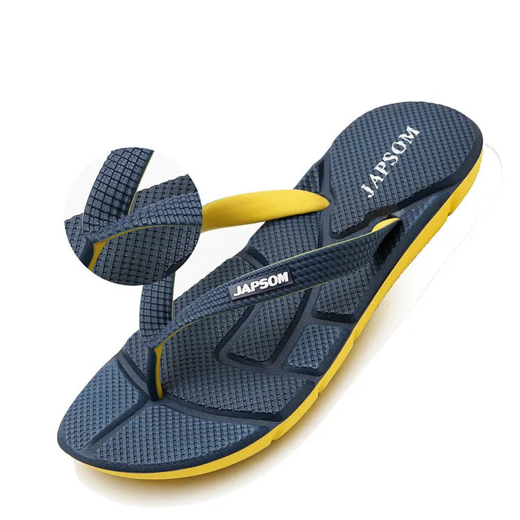 Blue Massage Slippers Men Flip Flops Big Size 49 50 Casual Slides Men Beach Flip Flops Men Eva Slippers Summer chanclas hombre