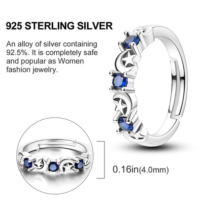 Original 925 Sterling Silver Ring Colorful Diamonds Cubic Zircon Finger Ring For Women Jewelry Wedding Engagement Birthday Gift