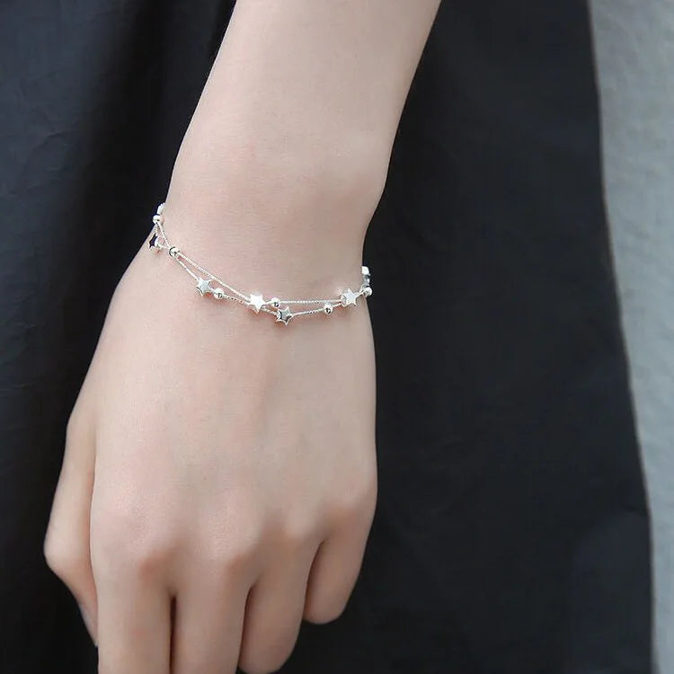 925 Sterling Silver Bracelet Woman Vintage Luxury Original Jewelry Accessories Fashion Designer Party Wedding Jewelry Gifts 2025