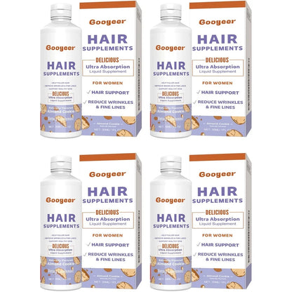 Hair Supplements Drops with Rosemary Oil Extract Ultra Absorption for Hair Support and Reduce Wrinkles & Fine Lines 30 ML