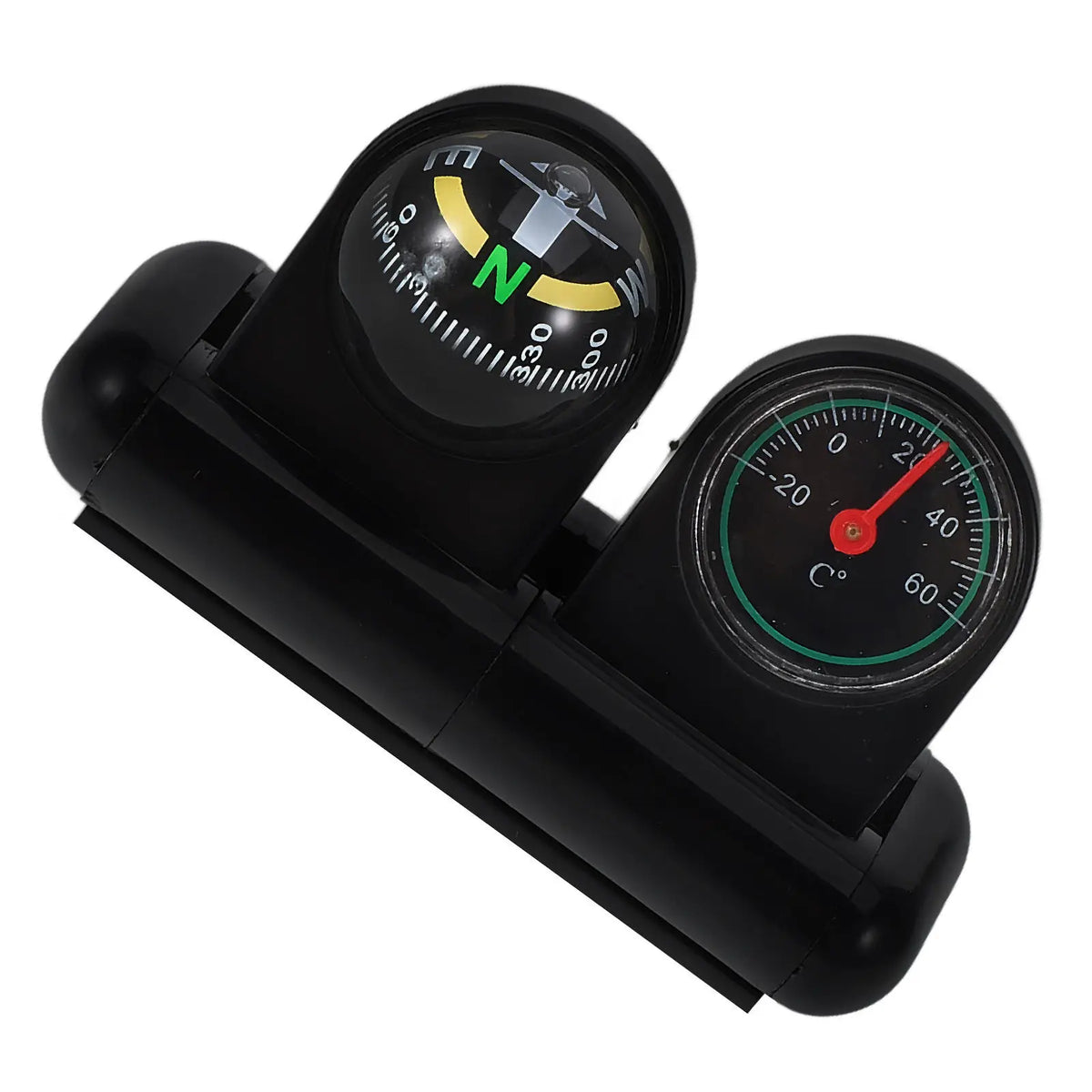 Car Compass Thermometer Multi Functional Dashboard Mount Automotive Navigation Ball Precision Direction Display Ornament