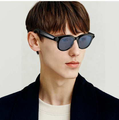 2026 AI Smart Glasses AI Translation Sunglasses Bluetooth Calling Music Player Camera Control Anti-blue Light Glasses  Men Women