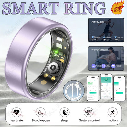 2026 Smart Ring New Technology free gifts Couple Ring for Women Men  Waterproof Sport Rings Heart Rate Pressure Monitor All Size