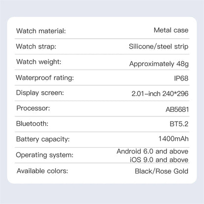 2026 New Bip 6 Smartwatch men Sports IP68 Waterproof Built-in 24H Heart Rate BT Call Ladies Fashion Smartwatch For Android IOS