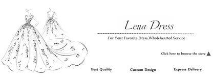 Lena Flowers Evening Dresses Woman Elegant Party Dresses for Special Occasions Customized Shiny Fish Tail Shawl Engagement Dress